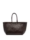 Dragon Diffusion Bamboo Triple Jump Big 3x Jump Design Basket 46x22x15 Cm In Brown