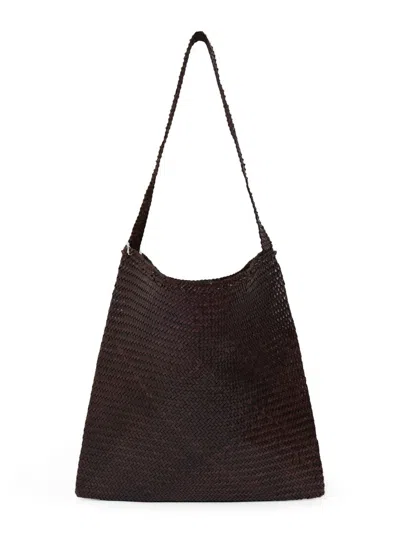 Dragon Diffusion Spacious Trapezoidal Tote Bag In Black