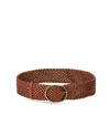 Dragon Diffusion Woven Leather Belt