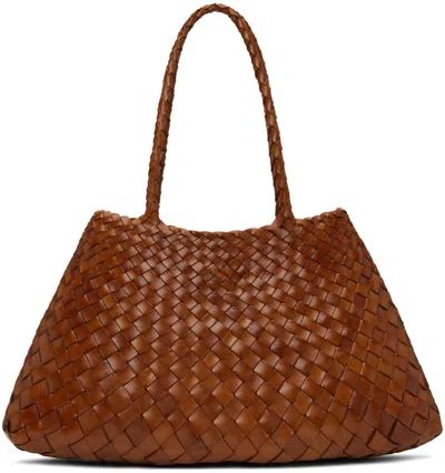 Dragon Diffusion Tan Santa Croce Big Tote