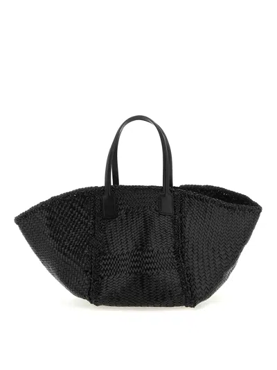 Dragon Diffusion Teresa' Shopping Bag In Black