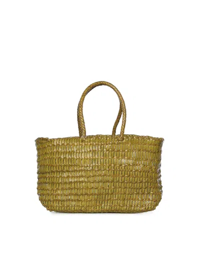 Dragon Diffusion Terrafino Leather Bag In Green