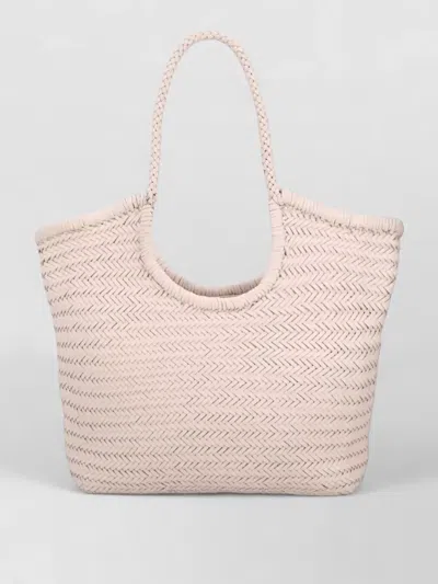 Dragon Diffusion Tote Bag Braided Handles Woven Design