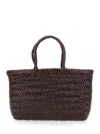 Dragon Diffusion Tote Bag In Brown