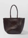 Dragon Diffusion Tote Bag Handwoven Dual Straps