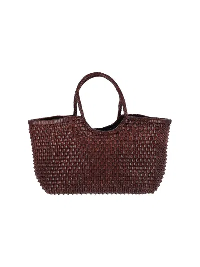 Dragon Diffusion Tote Bag "nantucket Cactus" In Brown