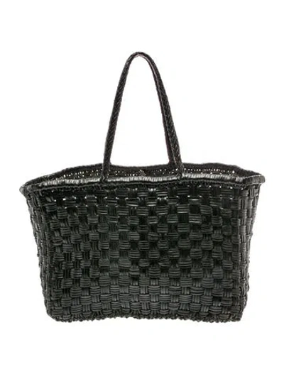 Pre-owned Dragon Diffusion Tote In Green