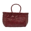 Dragon Diffusion Bamboo Triple Jump Small 6 Lines In Burgundy