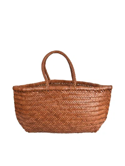 Dragon Diffusion Triple Jump Big Bag In British Tan Color In Brown