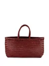 Dragon Diffusion Big Bamboo Triple Jumo Shoulder Bag In Red