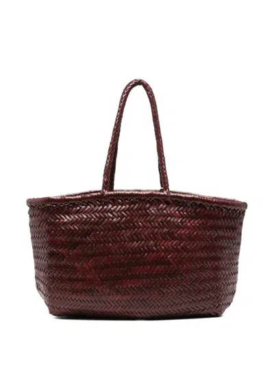 Dragon Diffusion 'triple Jump' Large Tote Bag In Red