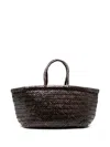 Dragon Diffusion Triple Jump Leather Shoulder Bag In Brown