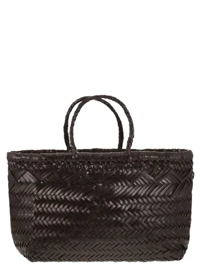 Dragon Diffusion Triple Jump Small - Woven Leather Bag