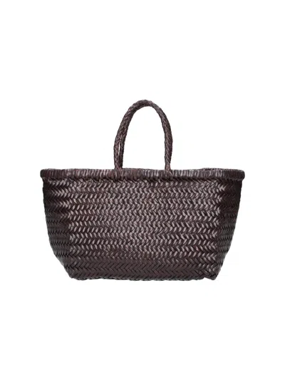 Dragon Diffusion Triple Jump Tote Bag In Brown