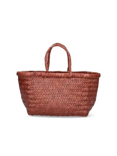 Dragon Diffusion Triple Jump Tote Bag In Brown