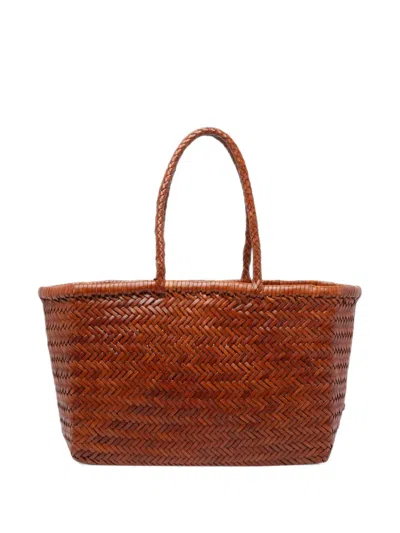 Dragon Diffusion Triple Jump Tote Bag In Brown