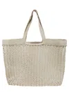Dragon Diffusion Triple Jump Weave Maxi Shopper 55x40x15 Cm In Pearl