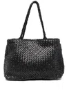 Dragon Diffusion Vintage Mesh Tote In Black