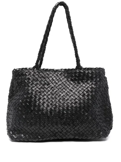 Dragon Diffusion Vintage Mesh Tote In Black