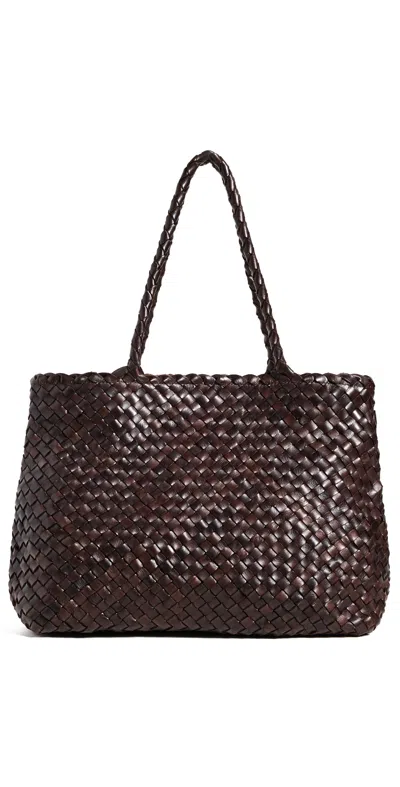 Dragon Diffusion Vintage Mesh Tote Dark Brown