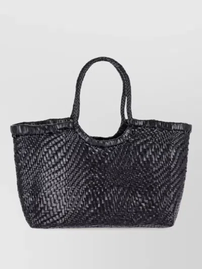 Dragon Diffusion Vintage Mesh Tote Leather Beach Bag