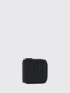 Dragon Diffusion Woven Zip-around Wallet In Black