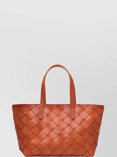 Dragon Diffusion "weave" Dual Handle Shoulder Bag
