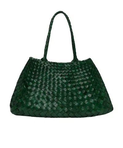 Dragon Diffusion Weaving Tote Bag In Forest