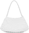 Dragon Diffusion Rosanna Tapered Leather Shoulder Bag In White