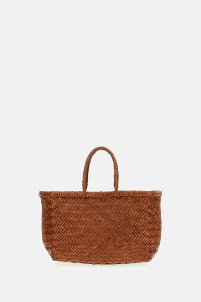 Dragon Diffusion Women Bamboo Tote Bag In Brown
