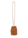 Dragon Diffusion Borsa Pompom Double Jump Tan In Multicolor
