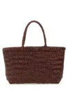 Dragon Diffusion Gora Mini Flat Bag In Brown