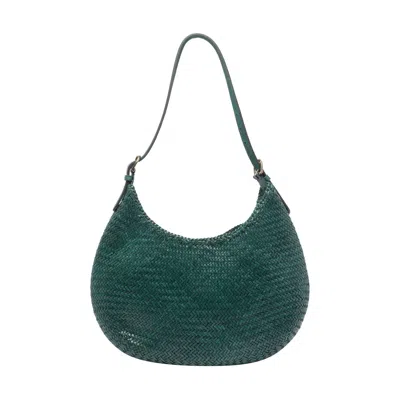 Dragon Diffusion Women Luna Mezza Shoulder Bag In Green