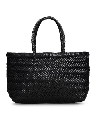 Dragon Diffusion Women Mini Flat Gora Handbag In Black