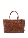 Dragon Diffusion Women Mini Flat Gora Tote Bag In Brown