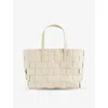 Dragon Diffusion Womens Pearl Japan Leather Tote Bag