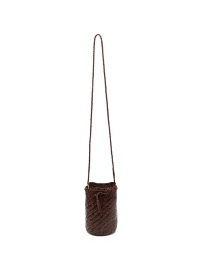 Dragon Diffusion Women "pompom Double Jump" Bag In Brown