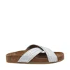 Dragon Diffusion Woven Round-toe Sandals In Multi