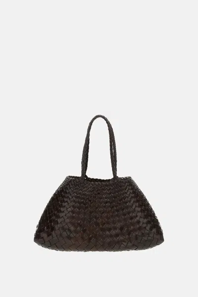 Dragon Diffusion Women Santa Croce Large Tote Bag In Brown