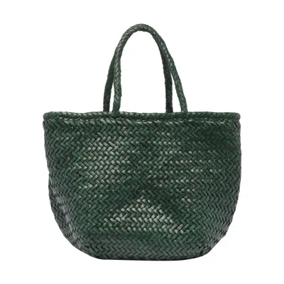 Dragon Diffusion Women Small Grace Basket Bag In Green