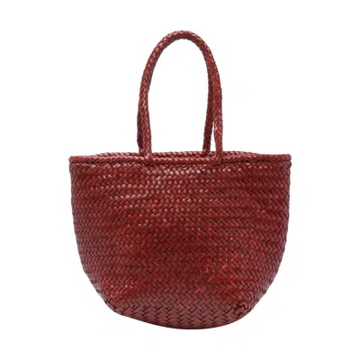 Dragon Diffusion Women Small Grace Basket Bag In Red