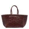 Dragon Diffusion Women Small Triple Jump Handbag In Brown