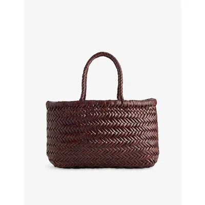 Dragon Diffusion Womens  Gorga Mini Leather Top-handle Bag In Brucaito