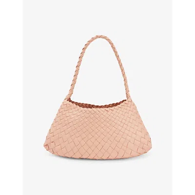 Dragon Diffusion Womens Rosanna Small Leather Top-handle Bag Pastel Pink In Pastel Pink