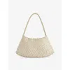 Dragon Diffusion Womens Pearl Rosanna Small Leather Top-handle Bag