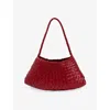 Dragon Diffusion Womens Rosanna Small Leather Top-handle Bag Red