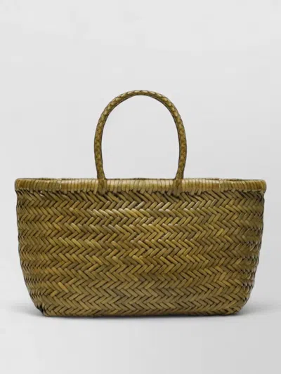 Dragon Diffusion Woven Beach Bag Tote Top Handles