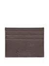 Dragon Diffusion Woven Leather Cardholder