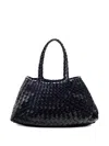Dragon Diffusion Borsa A Mano Santa Croce Big Black In Black