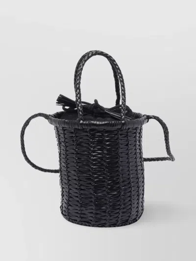 Dragon Diffusion Woven Texture Dual Handles Shoulder Strap